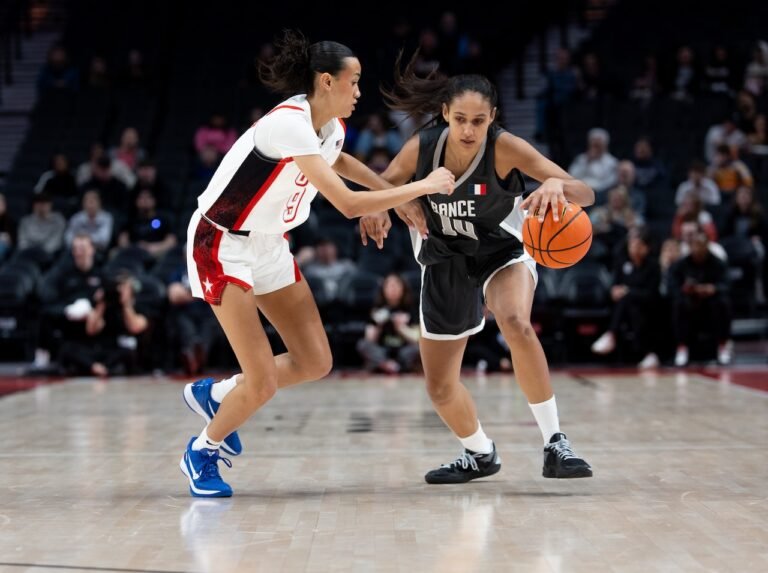 Jazzy Davidson shines as Team USA topples World Select team in 2025 Nike Hoop Summit