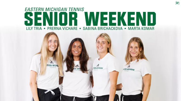 Tennis Hosts NIU, BGSU in Final Home Weekend