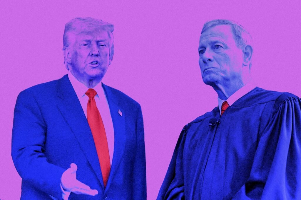Why John Roberts is siding with Trump again.