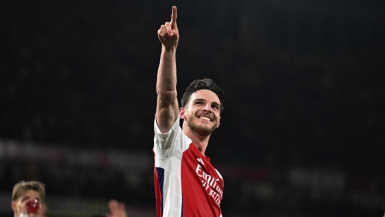 Arsenal 3-0 Real Madrid: Sublime Declan Rice free-kicks inspire famous Gunners victory