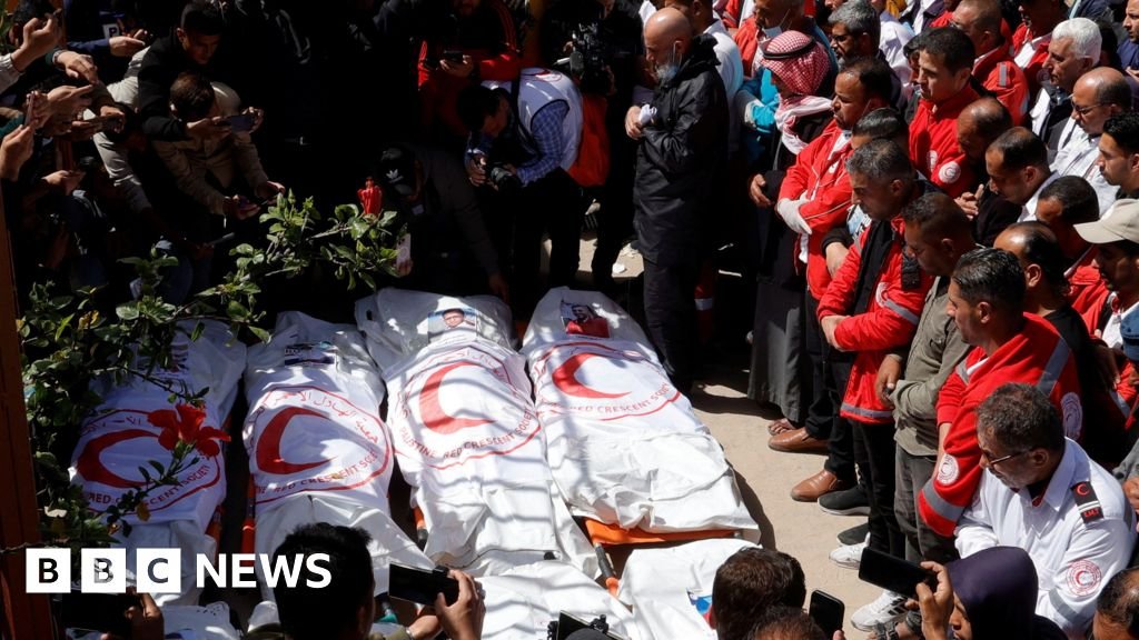 Video footage appears to contradict Israeli account of Gaza medic killings Video footage appears to contradict Israeli account of Gaza medic killings