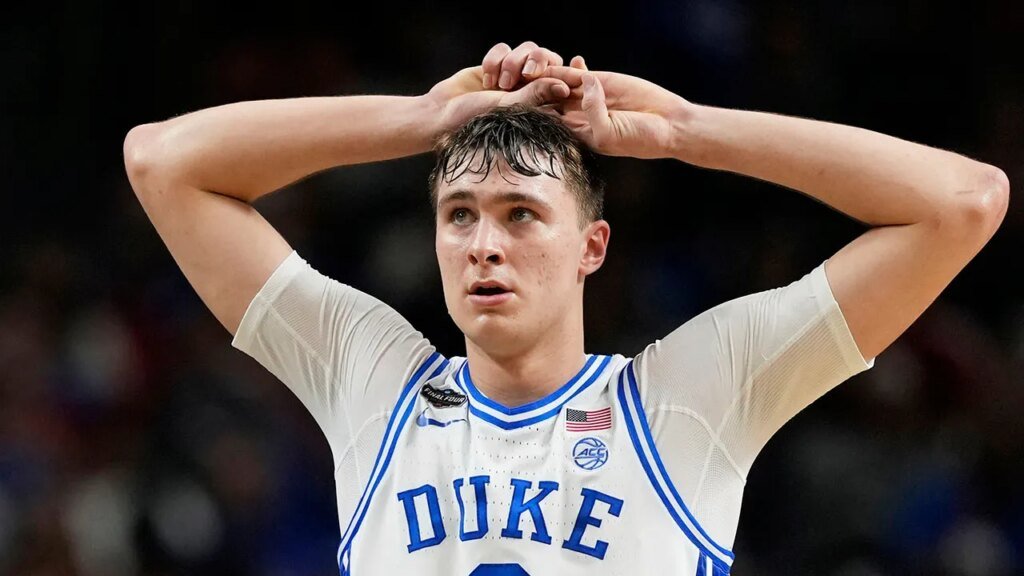 Cooper Flagg foul: Call on Duke hotly debated on social media