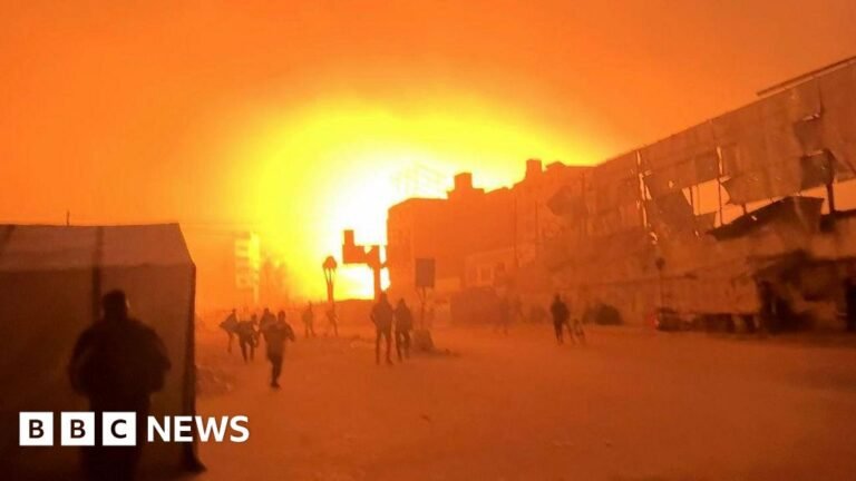 Gaza hospital hit by Israeli strike, Hamas says
