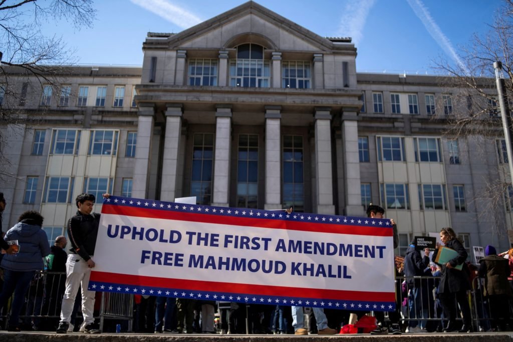 Immigration judge rules Trump administration can deport Columbia protestor Mahmoud Khalil Immigration judge rules Trump administration can deport Columbia protestor Mahmoud Khalil