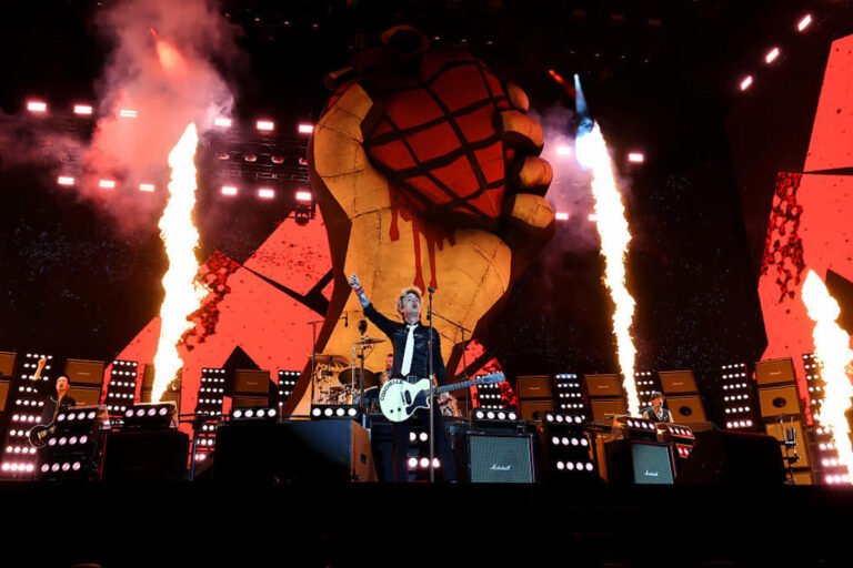 Rogue Firework Sparks Palm Tree Blaze During Green Day’s Coachella Set
