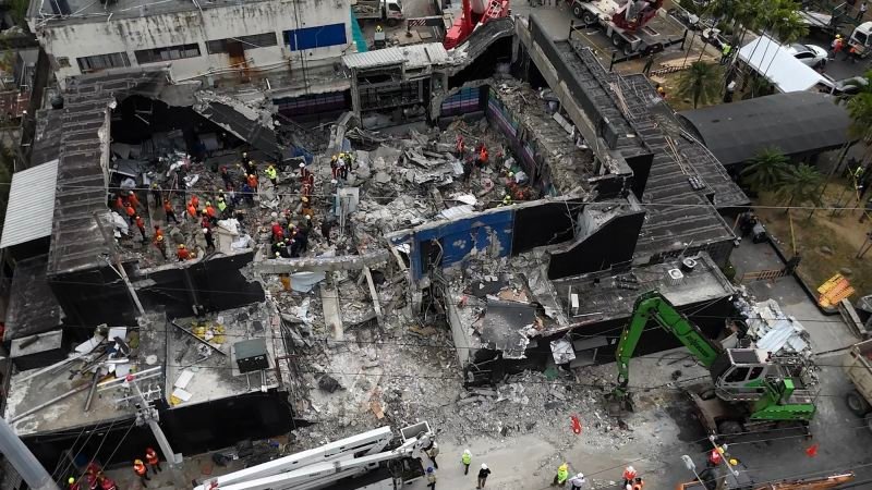 Dominican Republic: Nightclub roof collapse rescue operation turns to recovery efforts
