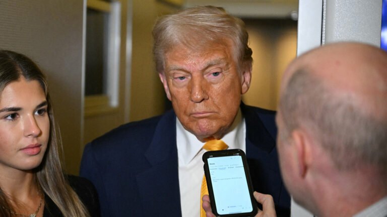 Trump tells reporters Iran nuclear talks are ‘going okay’ | Donald Trump
