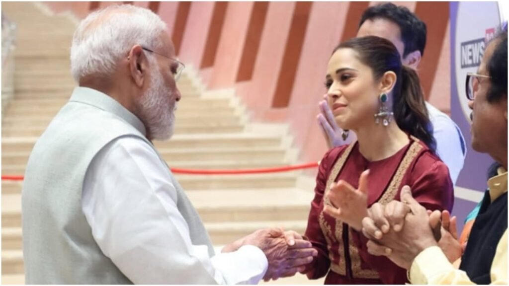 Nushrratt Bharuccha meets PM Modi, thanks him for rescuing her from Israel Nushrratt Bharuccha meets PM Modi, thanks him for rescuing her from Israel