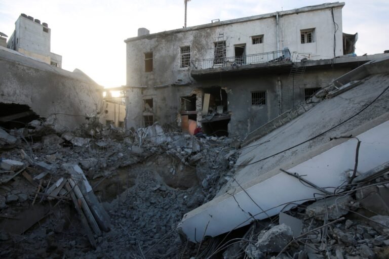Israel airstrike destroys part of last fully functioning hospital in Gaza City – Channel 4 News