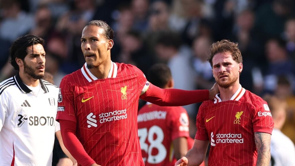 Liverpool boss Arne Slot plays down defensive errors after Reds lose at Fulham for first league defeat since September | Football News