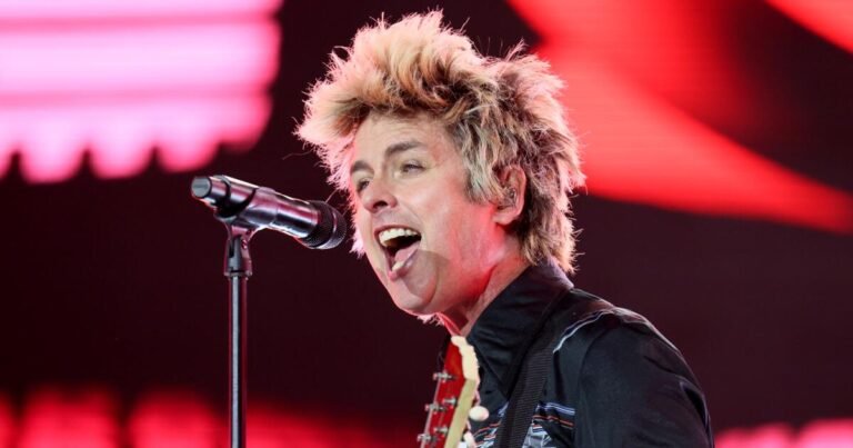 Green Day whips through its decades of pop-punk hits at Coachella